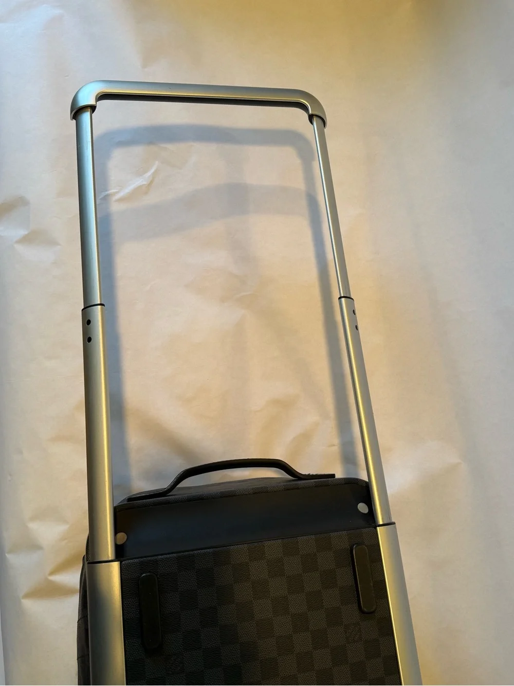Louis Vuitton Damier Graphite Canvas Travel Duffel in Black
